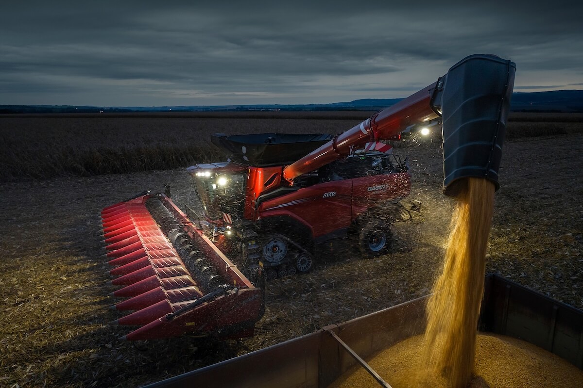 Le nuove testate per mais C500 di Case IH migliorano l'alimentazione, la produttivit&agrave; e la velocit&agrave; di lavoro